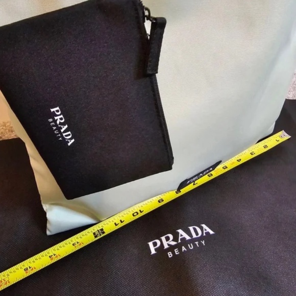 Prada Beauty Tote Bag, Light Green/Mint - Picture 4 of 5